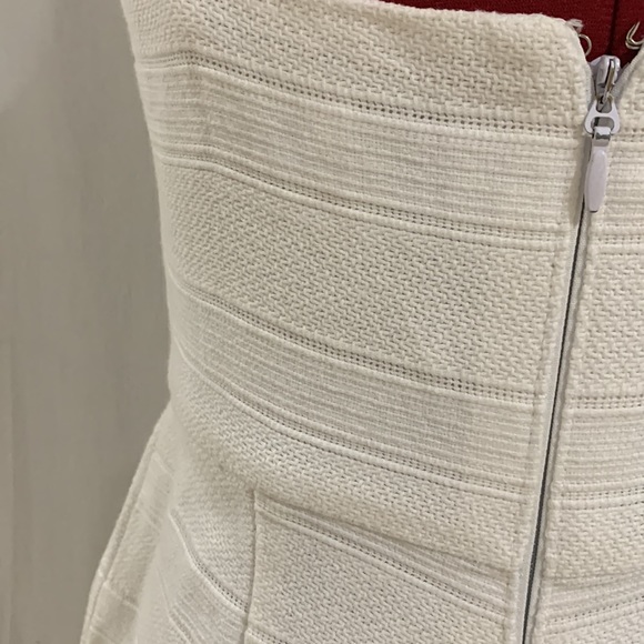 KOOKAI White Textured Cotton Playsuit Size 38 - Picture 8 of 9
